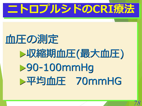三鷹獣医科グループ・ニトロプルシドのCRI療法01