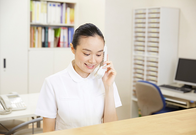 受付業務の募集