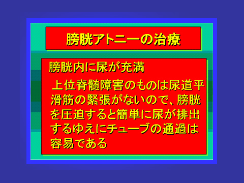 膀胱アトニーの治療02